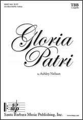 Gloria Patri TBB choral sheet music cover